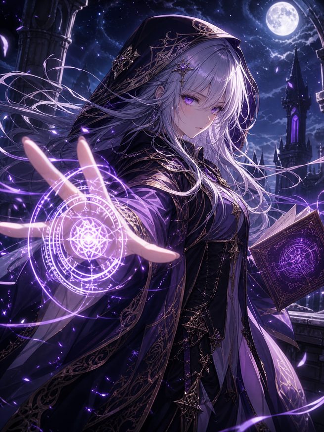 青柠视频动漫-魔法少女黑月传说 · 动漫短片